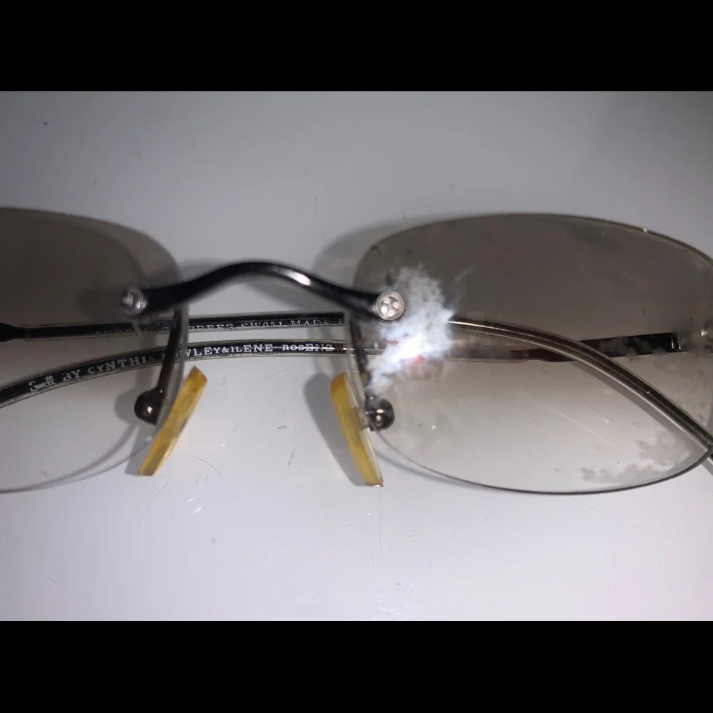 Cynthia Rowley Ilene Rosenzweig‎ rimless glass frames